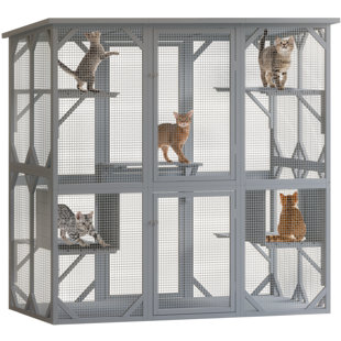 Wayfair outdoor 2024 cat houses